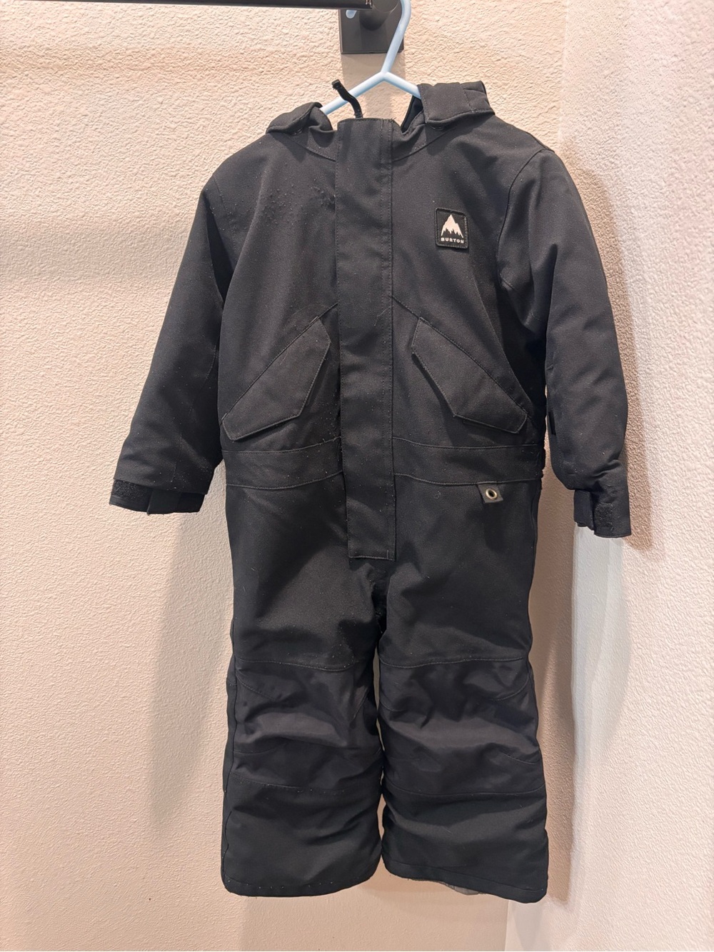 Kids Black Snow One-Piece Burton Bibs